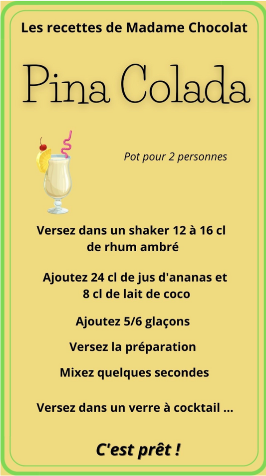 Pot pour Pina Colada