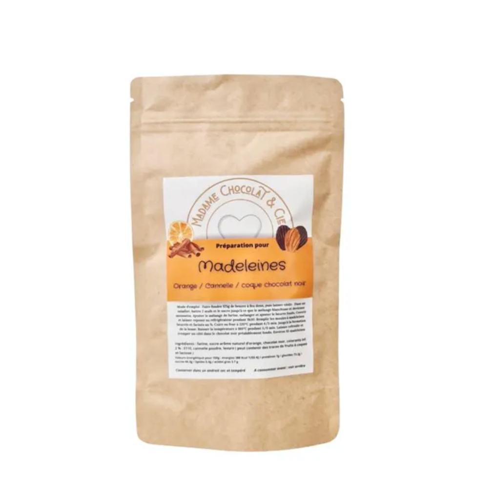 Madeleines orange cannelle