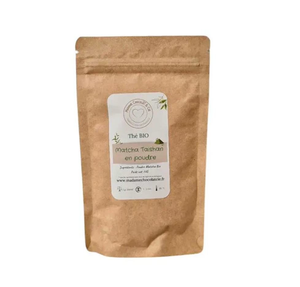 Sachet thé Bio – matcha poudre – 70 G