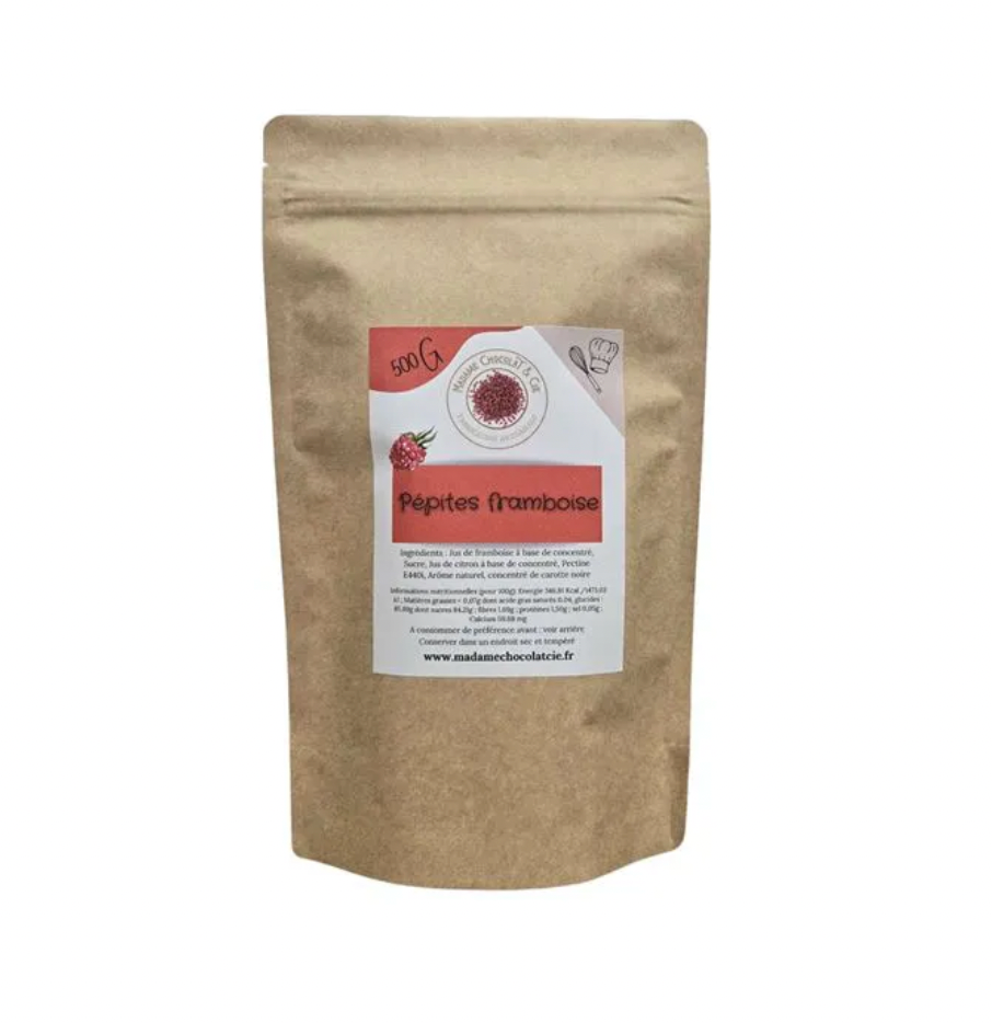 pépites framboises