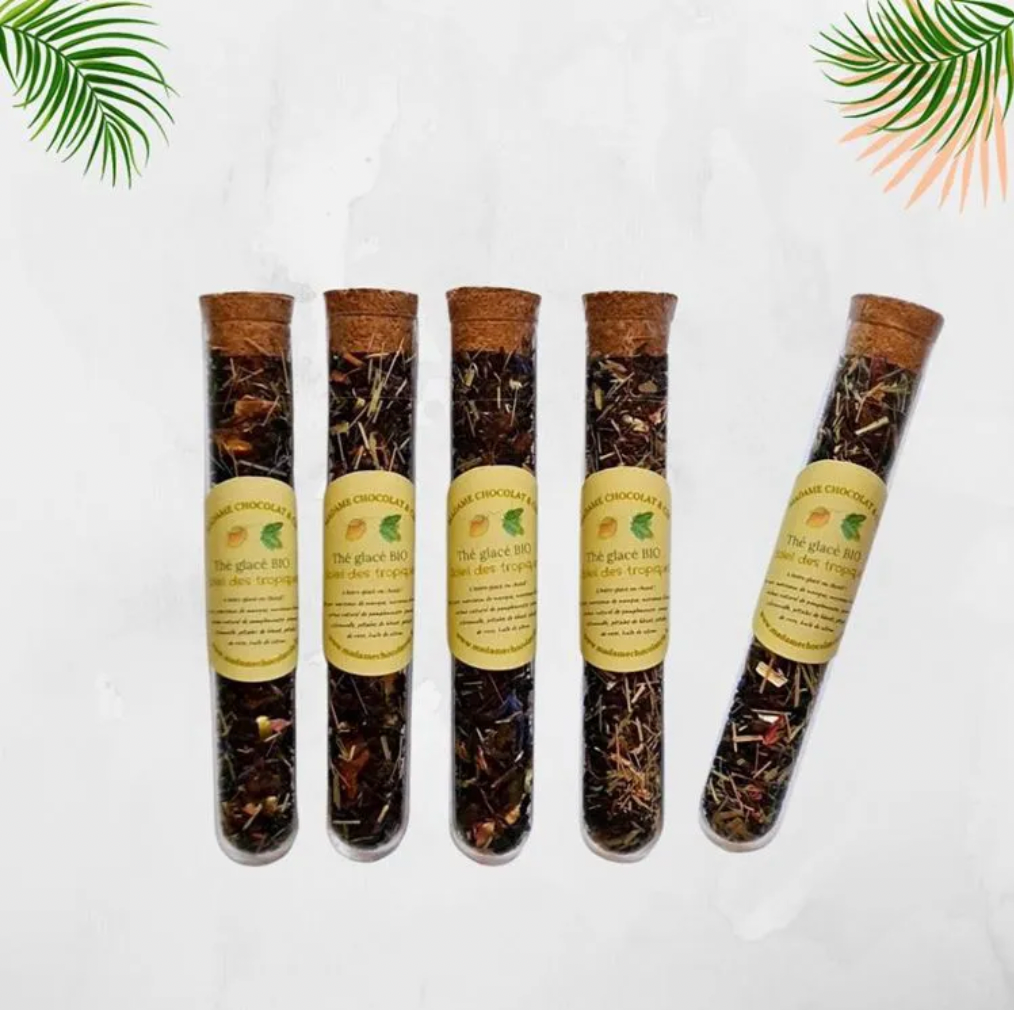 Fiole thé glacé - Mon oasis -