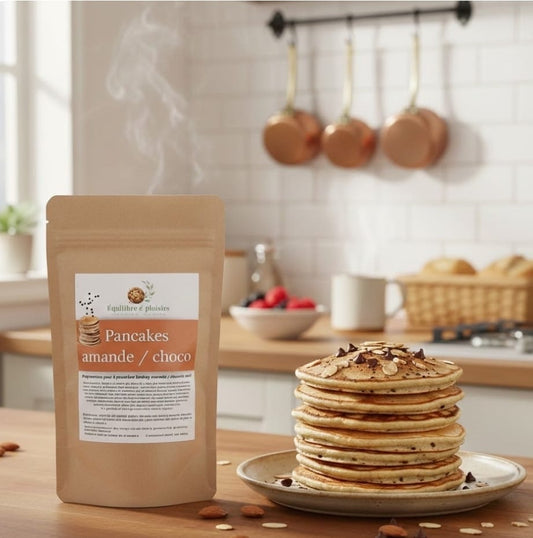 Pancakes amande / choco Healthy