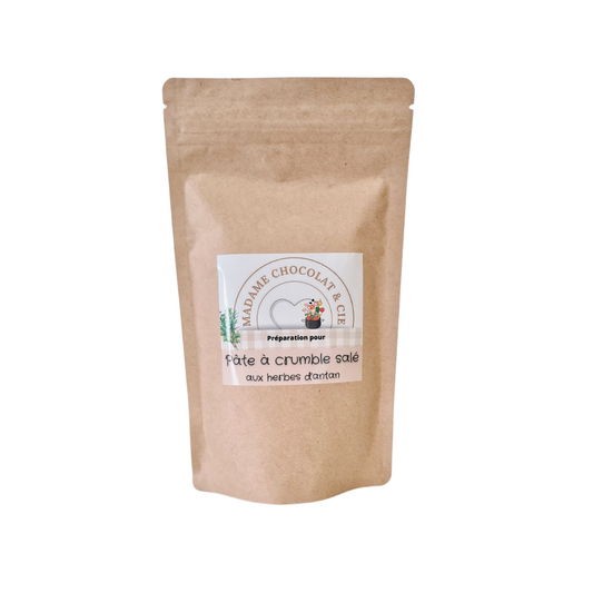 Pâte à crumble salé aux herbes d’Antan