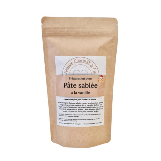 Pâte sablée à la vanille
