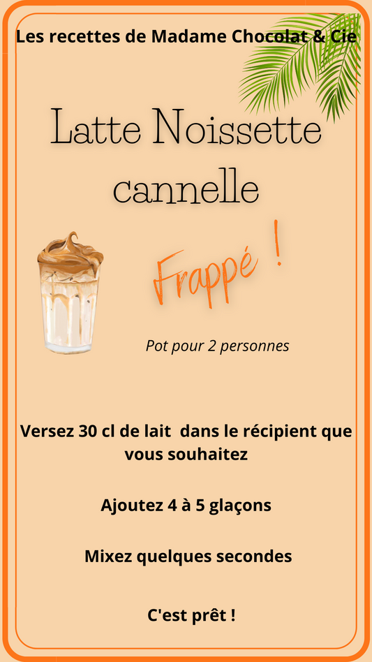 Pot pour Latte Noisette / Cannelle