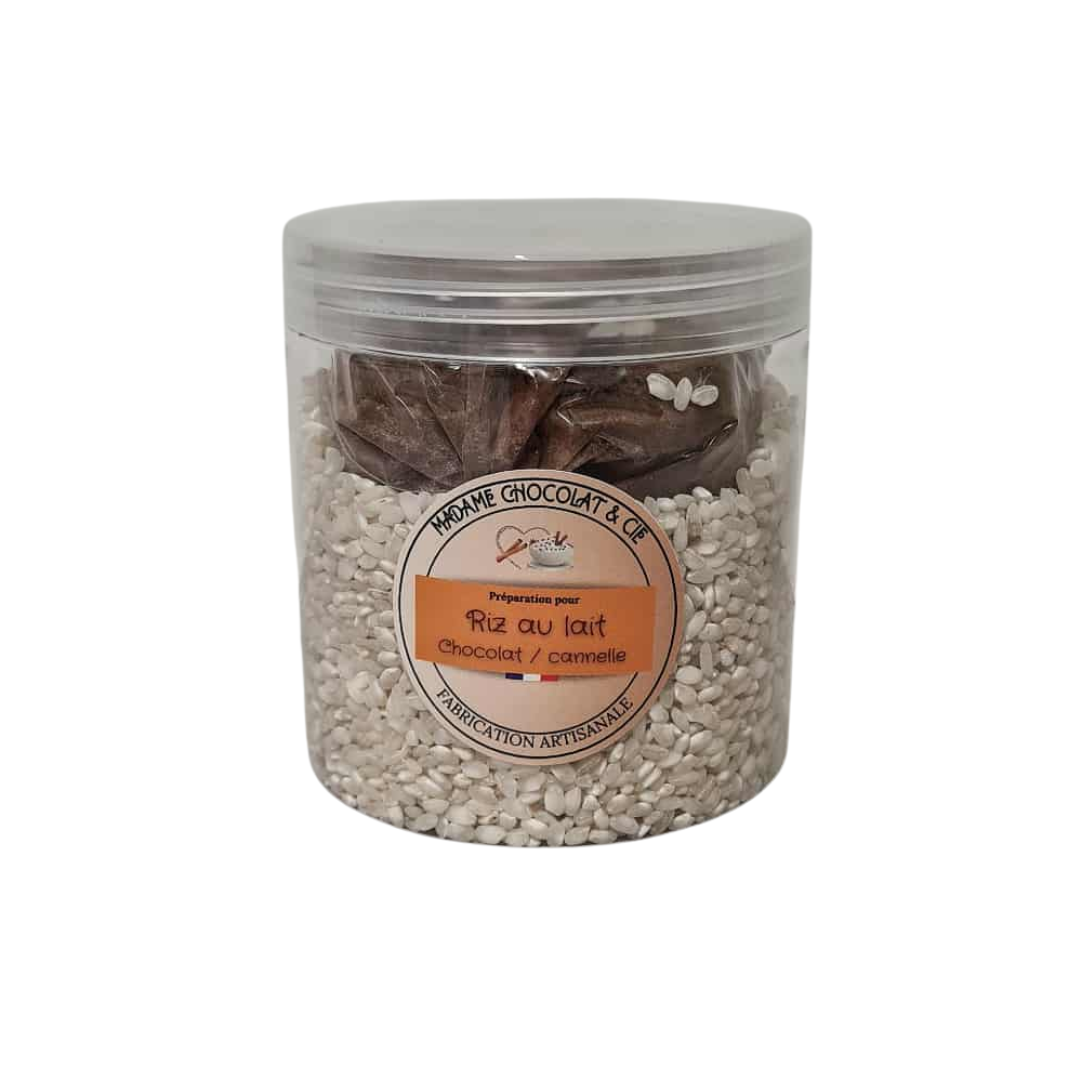 Riz au lait chocolat noir / cannelle