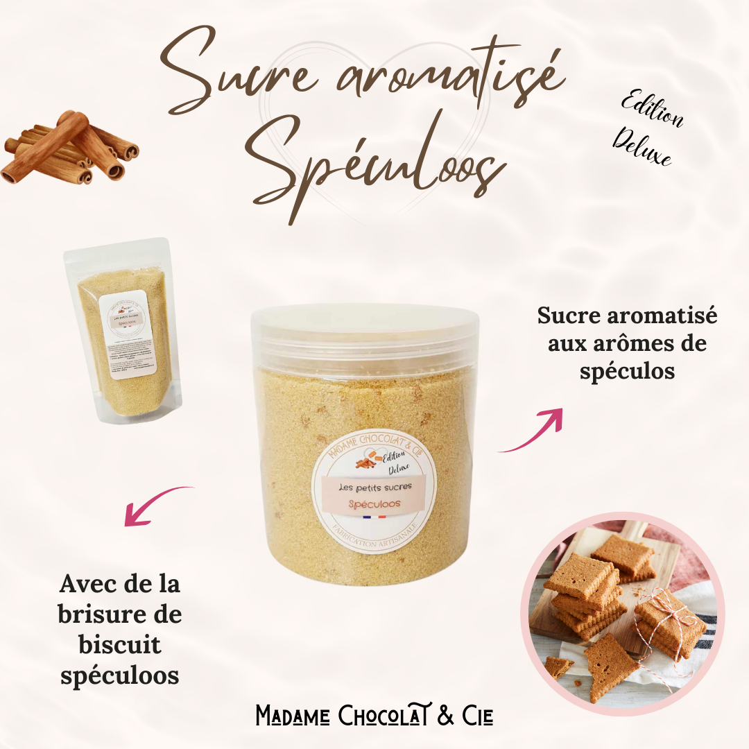 Sucre aromatisé – Spéculoos – Edition Deluxe