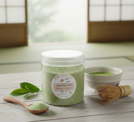 Sucre aromatisé – Thé Vert / Matcha – Edition Deluxe