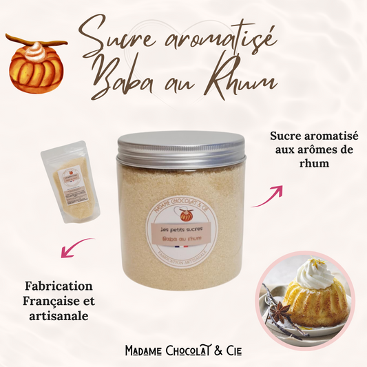 Sucre aromatisé – Baba au rhum –