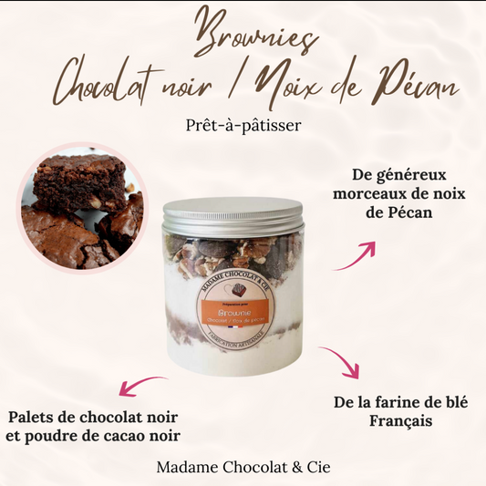 Brownies chocolat / noix de pécan