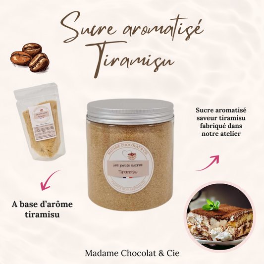 Sucre aromatisé – Tiramisu –