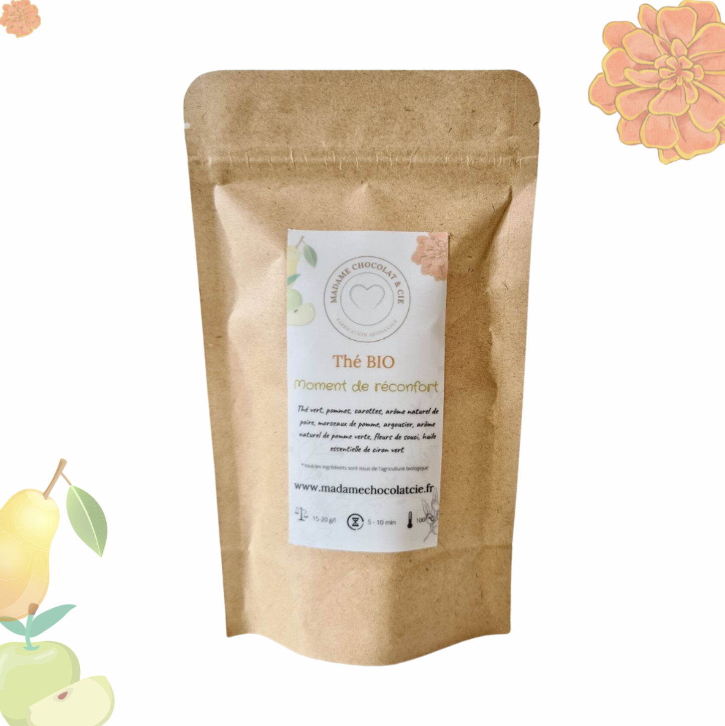 Sachet thé Bio – Moment de réconfort – 50 G