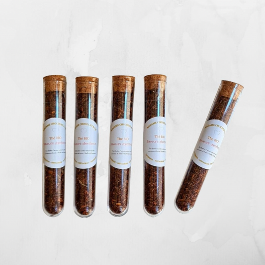 Fiole thé Bio – Saveurs d’enfance –