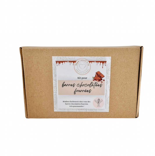 Coffret Barres chocolatées fourrées