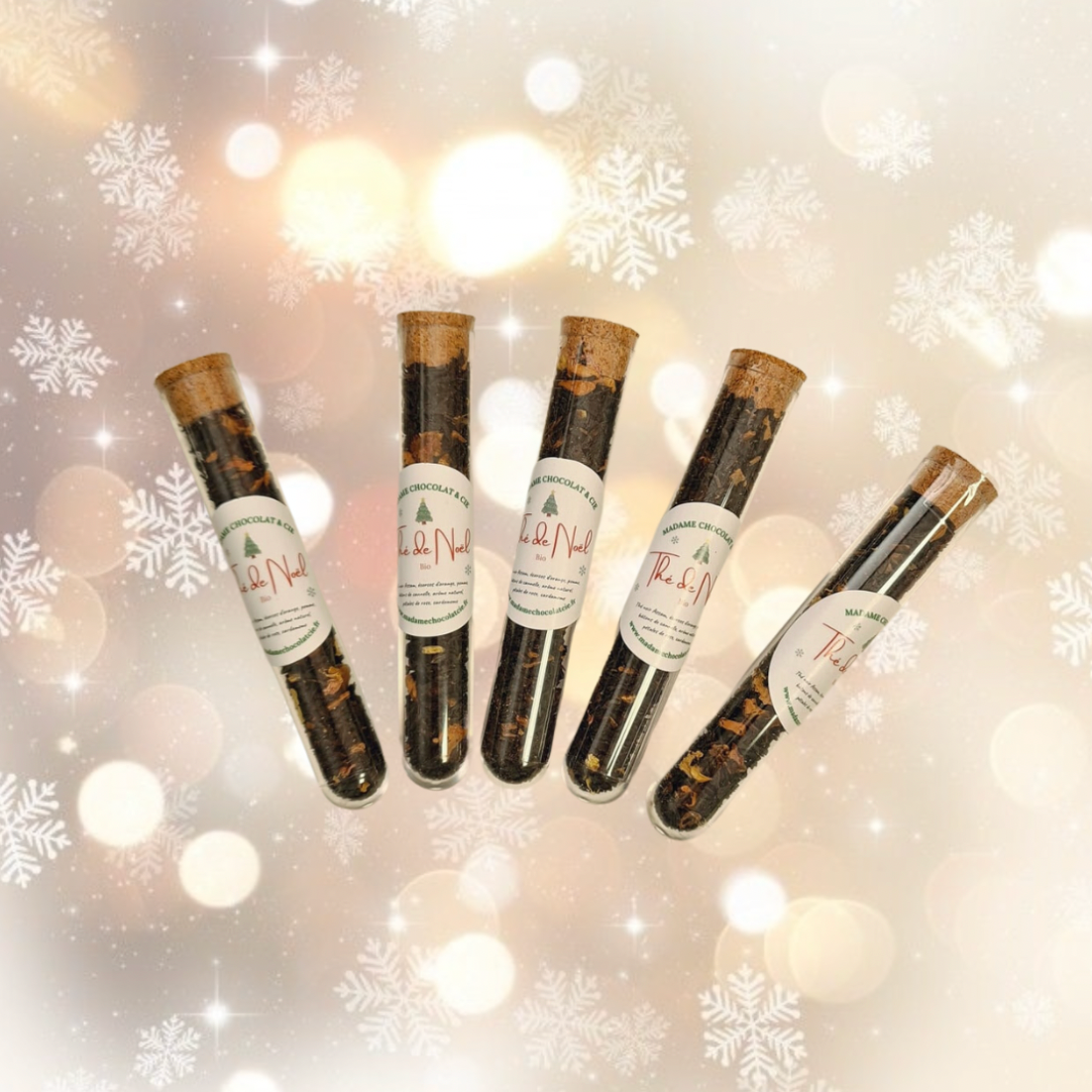 Fiole Thé de Noël Bio