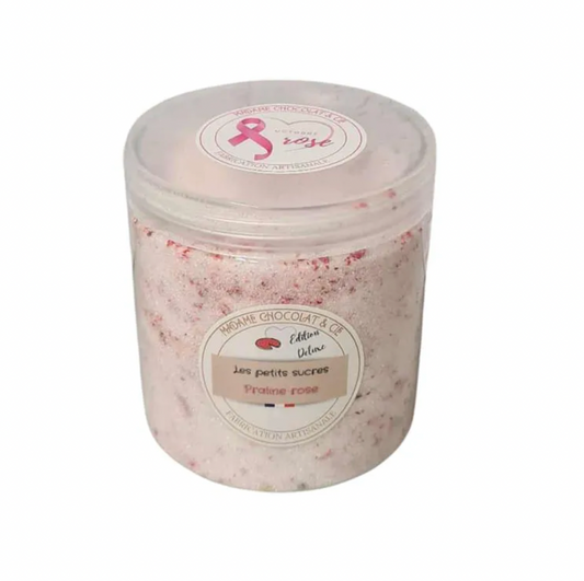 Sucre praline rose 500G Octobre Rose