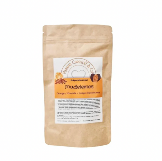 Madeleines orange cannelle