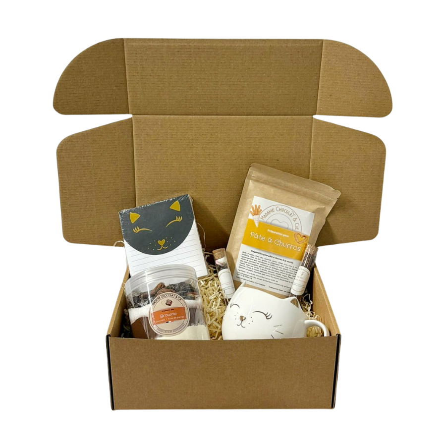 Coffret "Douceurs Félinement Gourmandes"