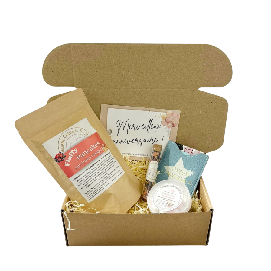 coffret "Anniversaire gourmand"