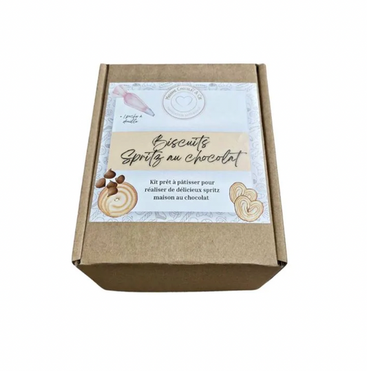 Coffret Biscuits Spritz au chocolat