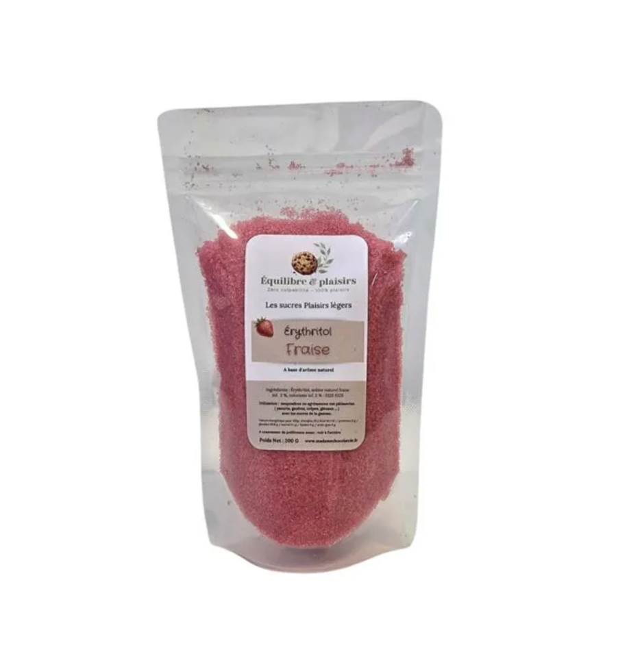 Érythritol fraise 200g