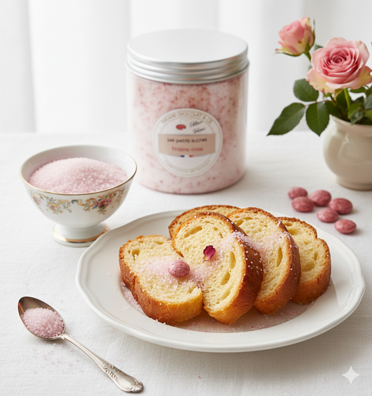 Sucre aromatisé – Praline rose – Edition deluxe