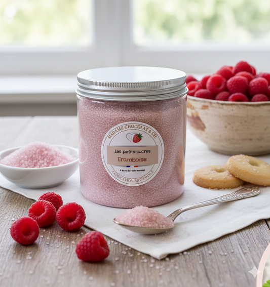 Sucre aromatisé - Framboise –
