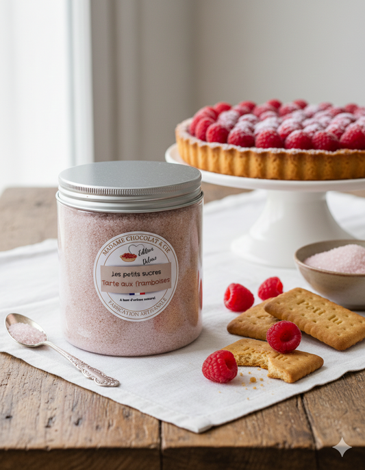 Sucre aromatisé – Tarte Framboise – Edition Deluxe