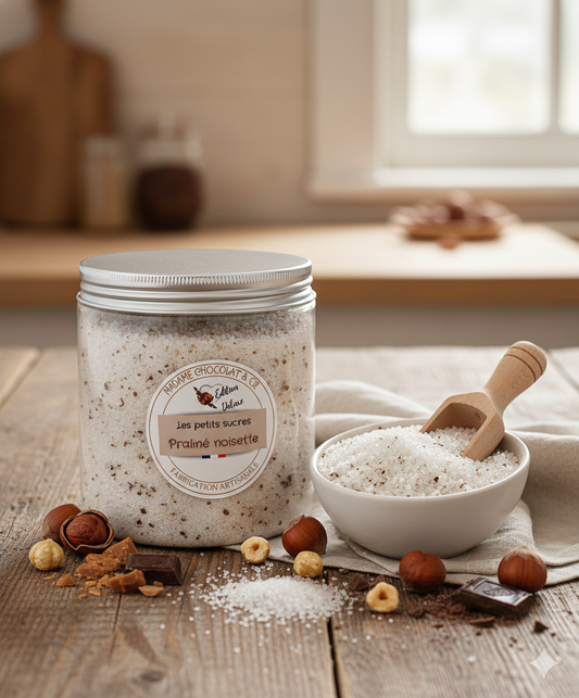 Sucre aromatisé – Praliné / Noisette – Edition Deluxe
