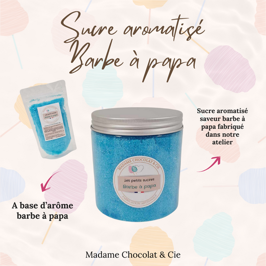 Sucre aromatisé – Barbe à papa –
