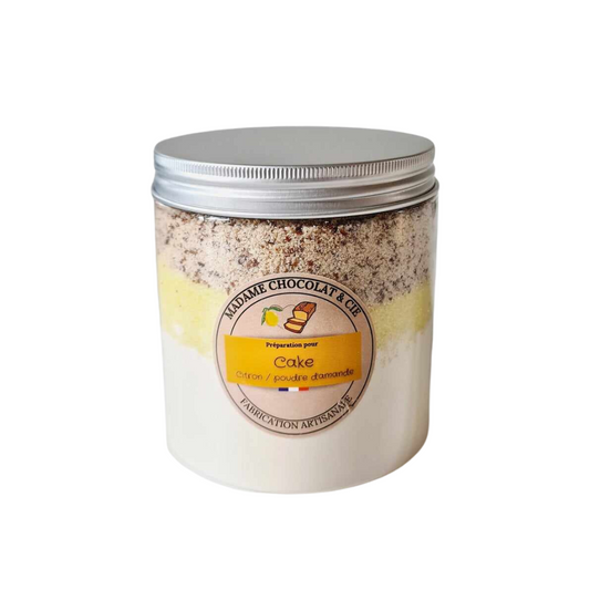 Cake sucre citron / poudre d’amande
