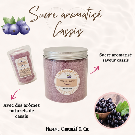 Sucre aromatisé – Cassis –
