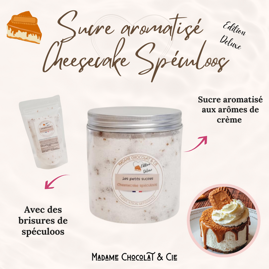 Sucre aromatisé – Cheesecake Spéculoos –