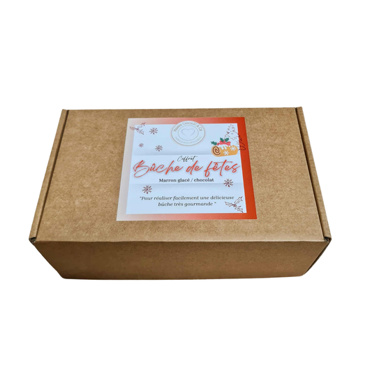 Coffret bûche de fêtes