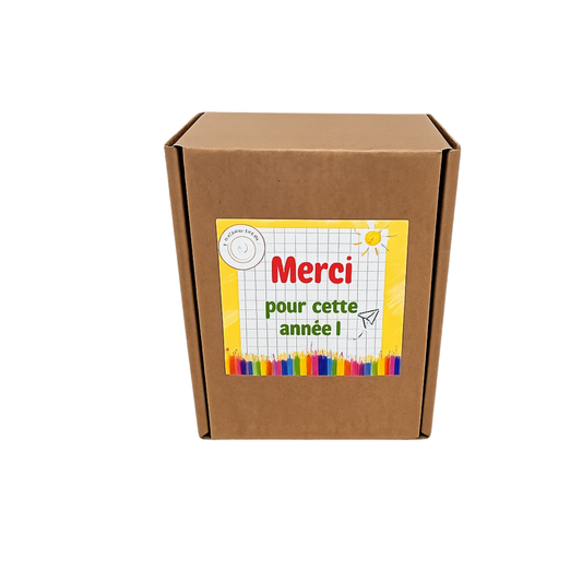Coffret fin d'année scolaire