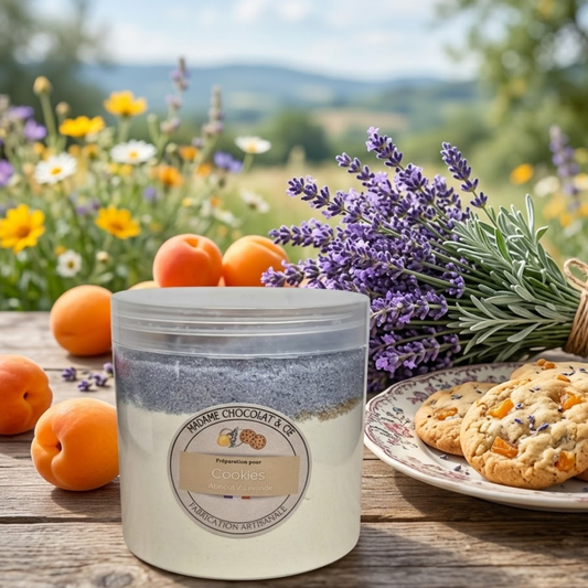 Cookies abricot / lavande