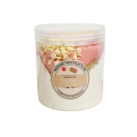Cookie chocolat blanc / pomme d’amour