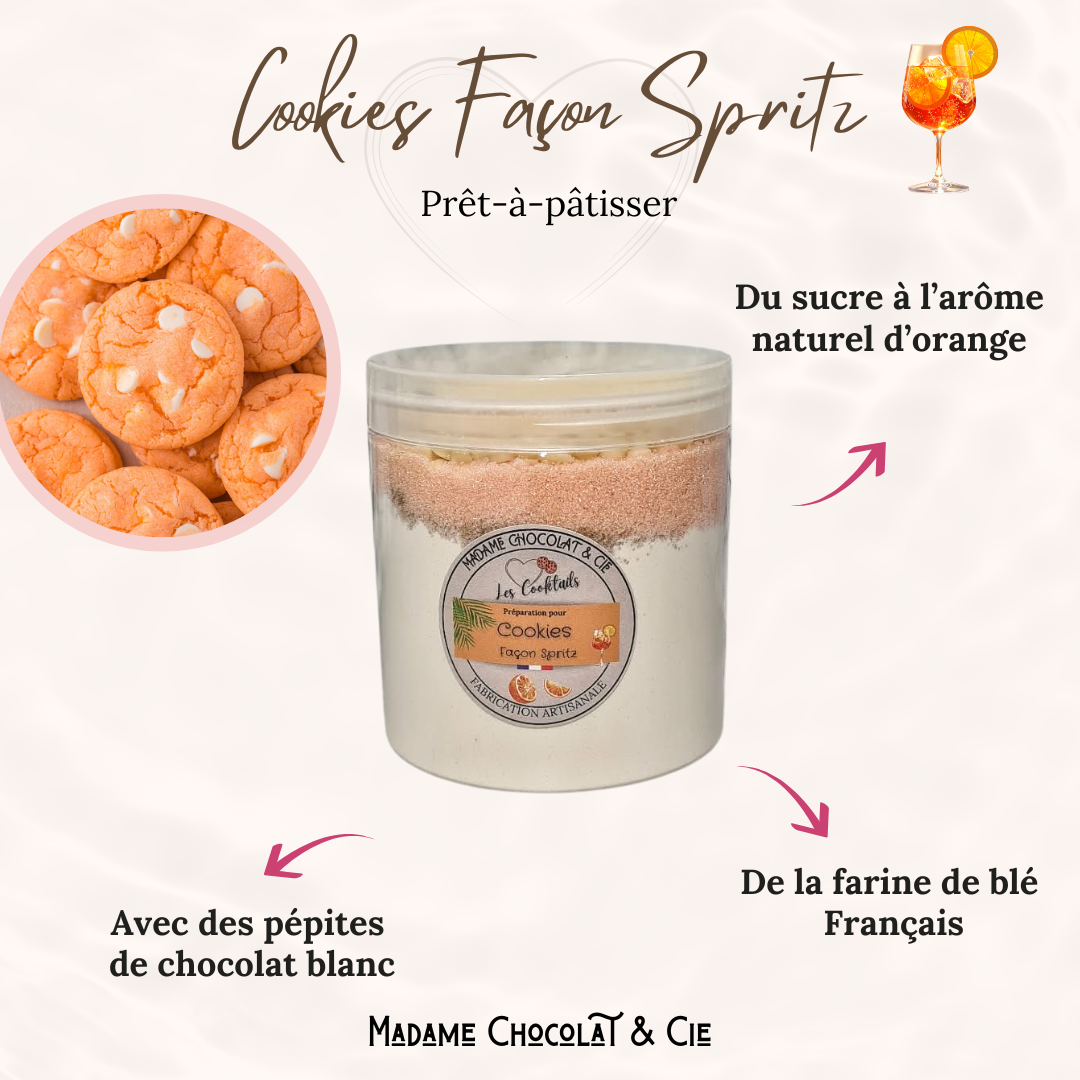 Cookies façon Spritz - " Les cooktails "-