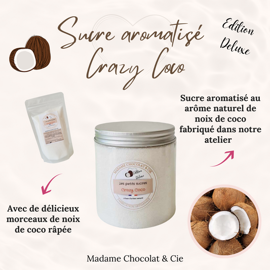 Sucre aromatisé – Crazy Coco – Edition Deluxe