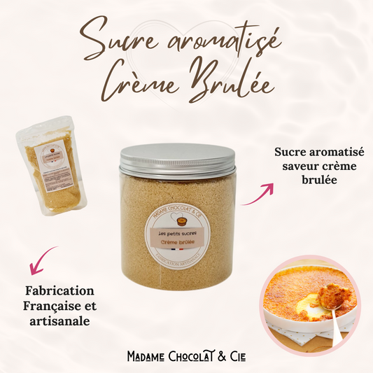 Sucre aromatisé – Crème brulée –