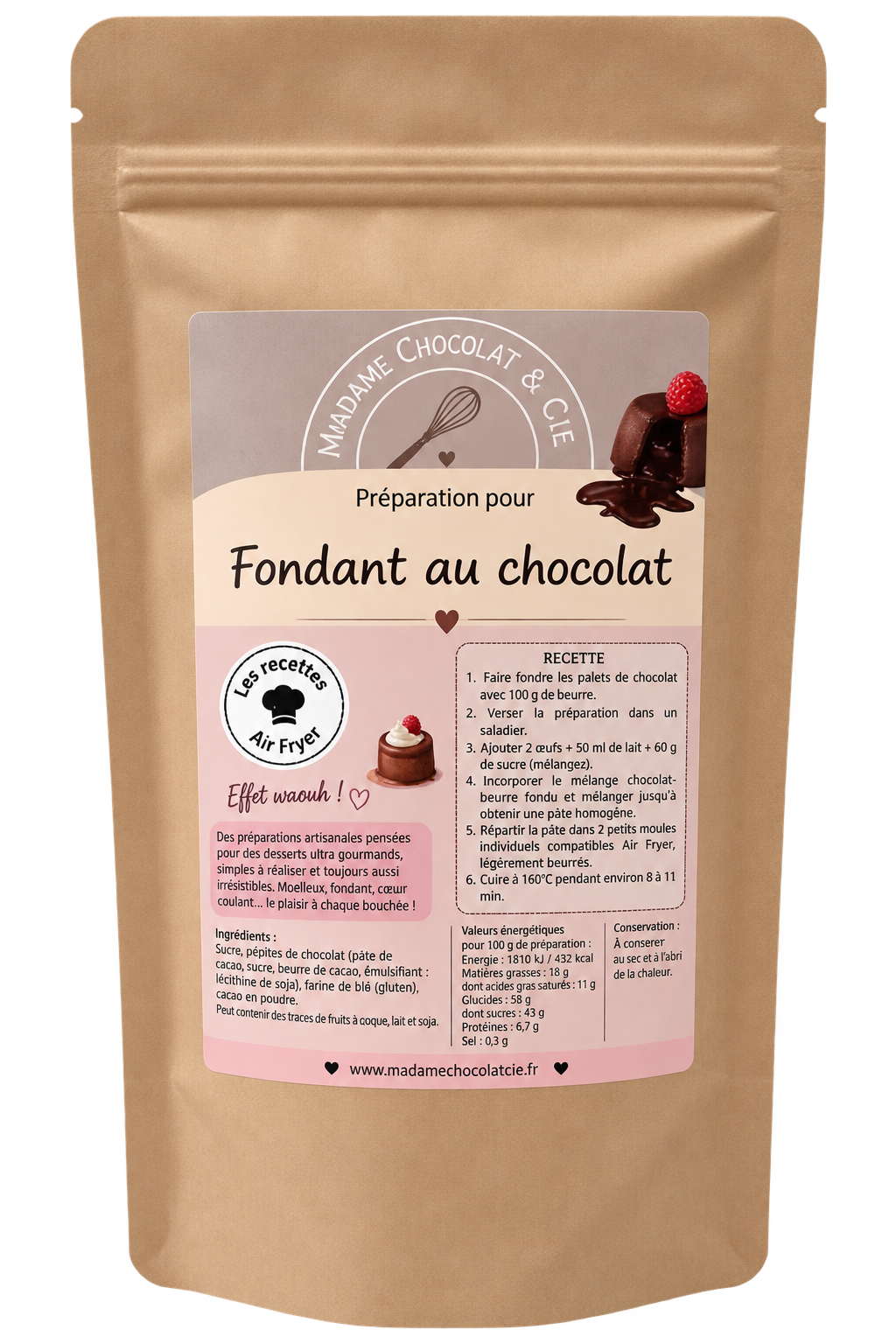 Fondant au chocolat Air Fryers