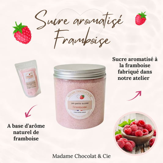 Sucre aromatisé - Framboise –