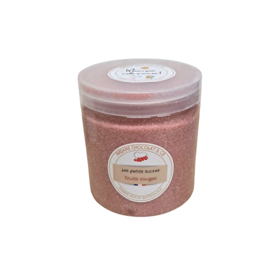 Sucre aromatisé – Fruits rouges – " Merci pour cette année "