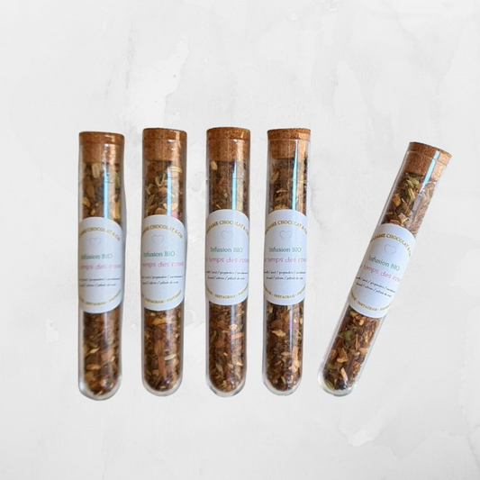 Fiole infusion Bio – Le temps des roses –