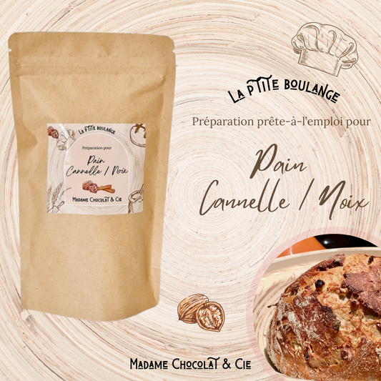 Pain noix / cannelle