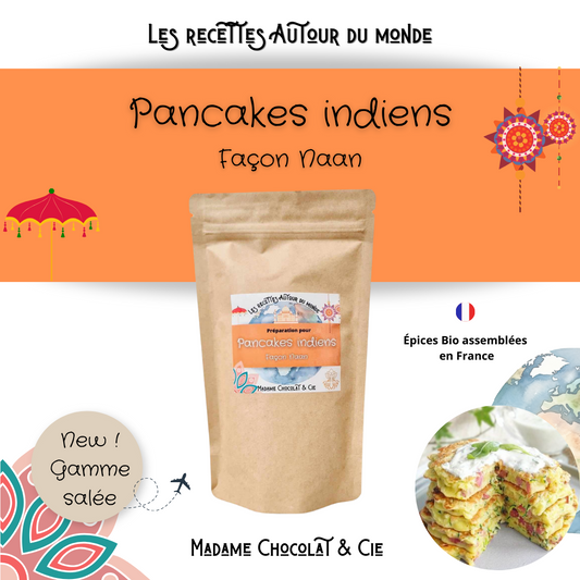 Pancakes indiens façon naan
