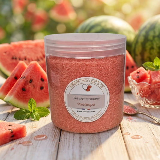 sucre aromatisé - pastèque -