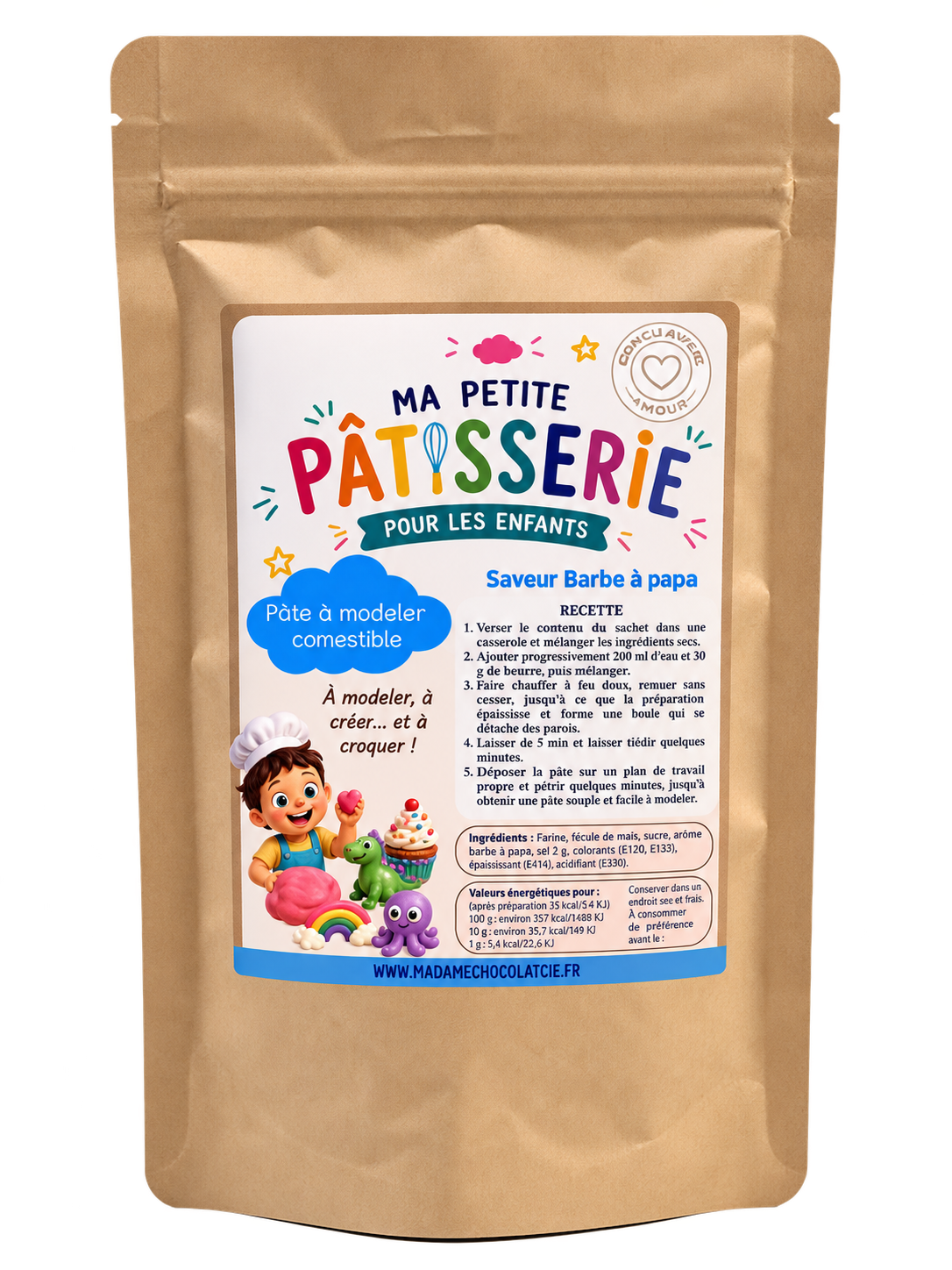 Pâte à modeler comestible