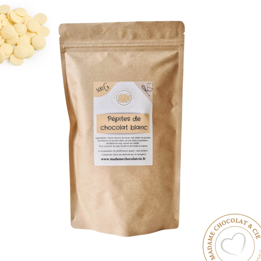 Pépites de chocolat blanc