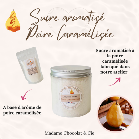 Sucre aromatisé – Poire caramélisée –